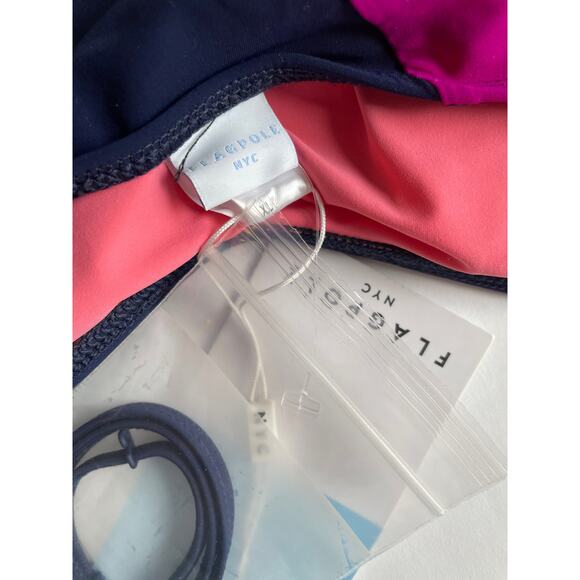 FLAGPOLE Maya Bikini Top North Navy Multi XL - Picture 6 of 10